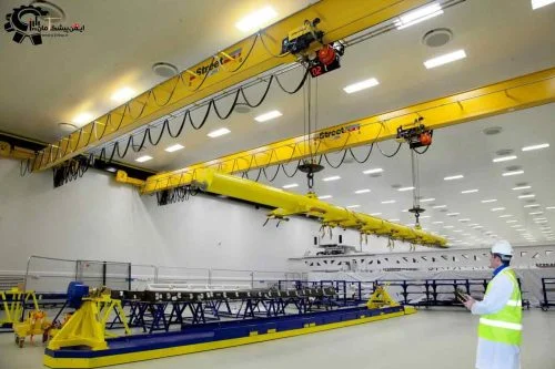 تست جرثقیل سقفی