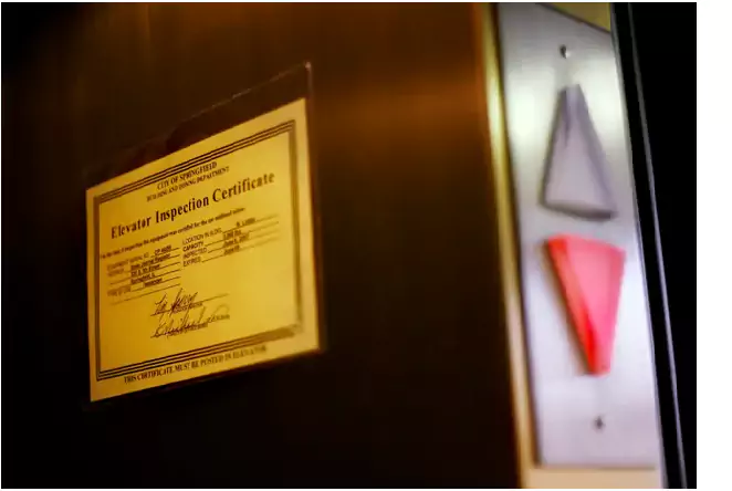 گرفتن گواهینامه استاندارد برای آسانسور